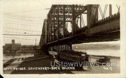 Government Bridge - Davenport, Iowa IA