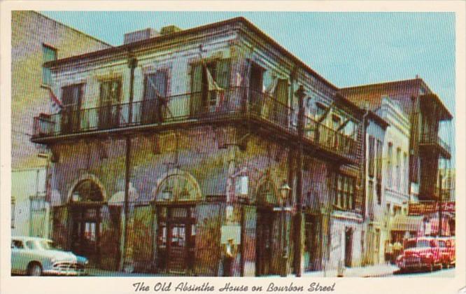 Louisiana New Orleans Old Absinthe House On Bourbon Street 1964