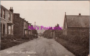 Yorkshire Postcard - Great Broughton High Street   RS38925