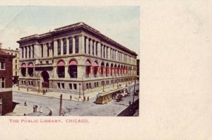 PRE-1907 THE PUBLIC LIBRARY, CHICAGO, IL