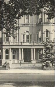 Boston MA College Club on Commonwealth Postcard 