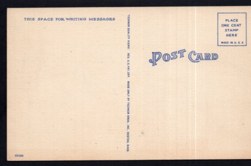 Florida LAKE WORTH Bathing Beach Scene - LINEN