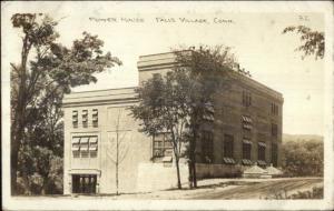 Falls Village CT Power House c1920 Real Photo Postcard jrf