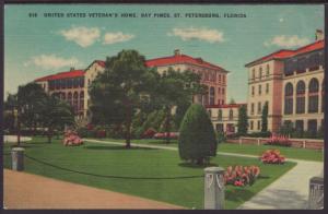 US Veteran'sHome,St Petersburg,FL Postcard