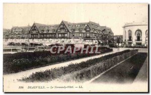 Old Postcard Deauville The Normandy Hotel