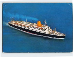 Postcard TS Bremen, Hapag-Lloyd AG Passagierdienst