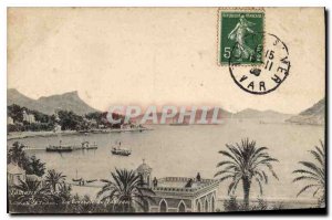 Old Postcard Tamaris sur Mer Toulon general view of the Coat