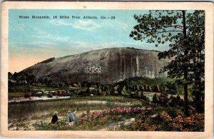 Postcard MOUNTAIN SCENE Atlanta Georgia GA AO7051