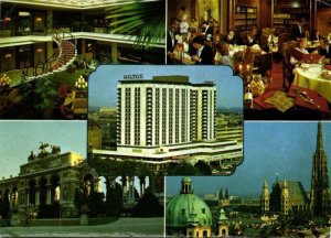 austria, VIENNA WIEN, Hilton International Hotel (1970s) Postcard