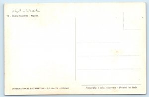 Public Gardens RIYADH Saudi Arabia Postcard