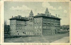 Colorado Springs, Colorado - The Antlers, Wyndham Hotel - Vintage CO Postcard 