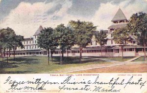 Tonka Bay Hotel Lake Minnetonka Minnesota 1906 postcard