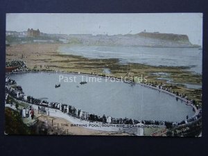 Yorkshire SCARBOROUGH The Bathing Pool South Side c1920's Postcard by ETW Dennis