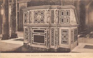 BR58431 postcard  the pulpit  westminster cathedral   london   uk