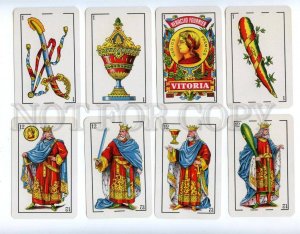 145084 Old Spanish 40 PLAYING CARDS deck Heraclio Fourner #27