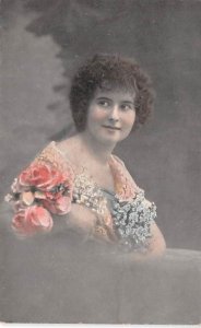 Glamour Woman Postcard