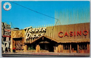 Sparks Nevada 1960s Postcard Nugget Casino Trader Dicks Restaurant