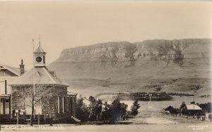 Retief Street Harrismith South Africa Rare RPC Old Postcard