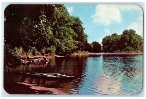 c1960s St. Joseph River Lake Michigan Scenic Areas Michigan MI Unposted Postcard