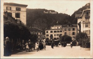 Switzerland Bad Ragaz Vintage Postcard C092