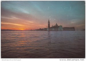 Italy Venezia Bacino San Marco all'Alba