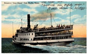 Massachusetts  Oak Bluffs,  Steamer Gay Head,