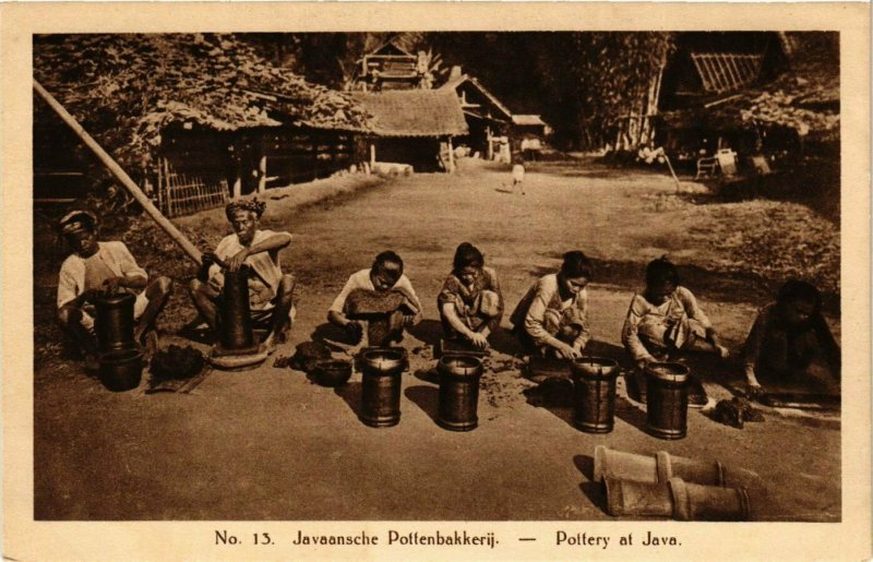 CPA AK INDONESIA Javaansche Pottenbakkerij (341348)