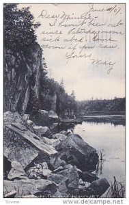 THOUSAND ISLAND, New York, PU-1907; Indian Rocks