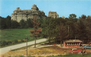 Camp Douglas WI Olson's A & W Root Beer Drive-In Postcard