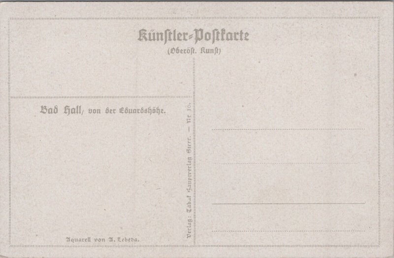 Austria Bad Hall Eduardshühe Vintage Postcard C306