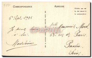 Old Postcard Meaux Old Eveche Allee A Garden