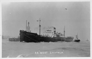 SS West Chatala Real Photo Lykes Bros. Steamship Co., Inc. Ship 