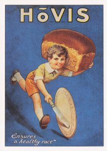 Hovis Bread Ensures A Healthy Race Advertising Poster Postcard