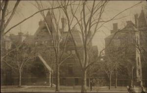 Boston MA Cancel - Buildings & Street c1910 Real Photo Postcard #2