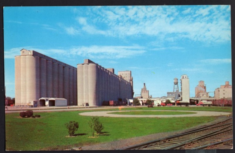 Indiana DECATUR The Home Plant Grain Storage of Central Soya Company - Chrome