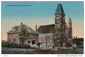 SIMCOE , Ontario , Canada , PU-1916 : Presbyterian Church : TUCK #1024