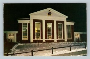 Lexington VA, Dining Hall, Washington & Lee University, Virginia Chrome Postcard