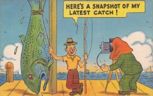 Fishing Humour Here's A Snapshot Of My Latest Catch 1946
