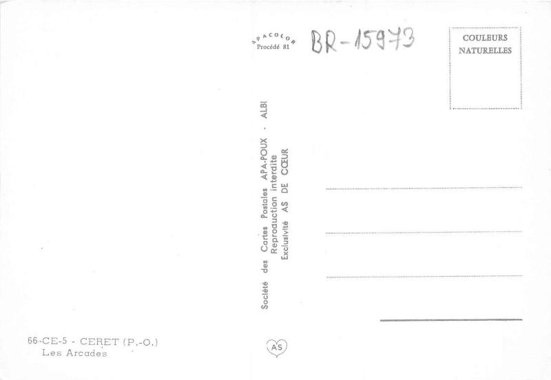 BR15973 Les Arcades Ceret   France