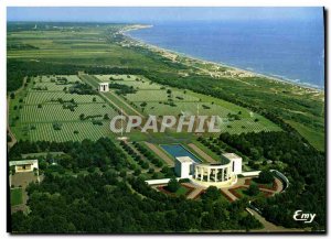 Postcard Modern Colleville Montgomery St. Laurent sur Mer American Cemetery Army