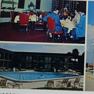 Vintage Postcard Ramada Inn Clearwater Florida 1970s Oversize