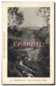 Old Postcard Hauteville Vallee of & # 39Albarine has Chaley