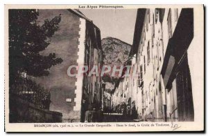 Old Postcard Briancon Great Gargoyle Basically Cross of Toulouse