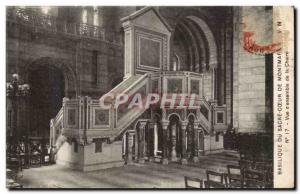 Old Postcard Basilica of the Sacred Heart of Montmartre