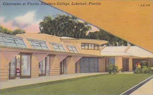 Florida Lakeland Classrooms at Florida Southern College Tichnor