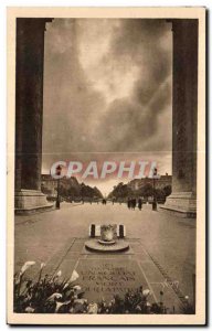 Old Postcard Paris Tomb of the Unknown Soldier Tomb of the Unknown Warrior