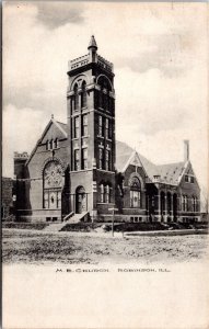 Postcard IL Robinson - Methodist Episcopal Church
