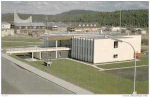 Hotel de Ville, CHIBOUGAMAU, Quebec, Canada, 40-60s