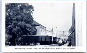 Shipping And Loading Track, Italian Swiss Colony Winery - Asti, California