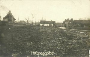 france, HALPEGARBE near ILLIES, Panorama (1915) RPPC Postcard